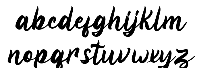 Viyona - Personal Use Font LOWERCASE