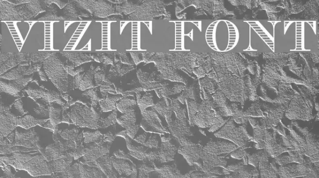 Vizit Font examples