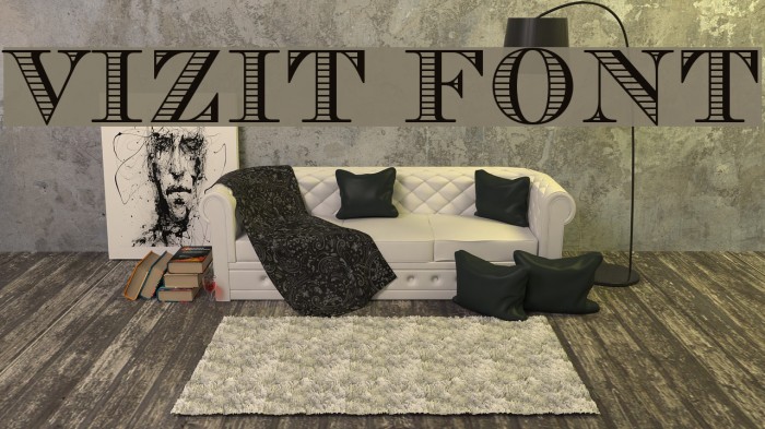 Vizit Font examples