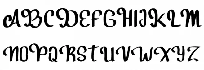 victoria Italic Fonte MAIÚSCULAS