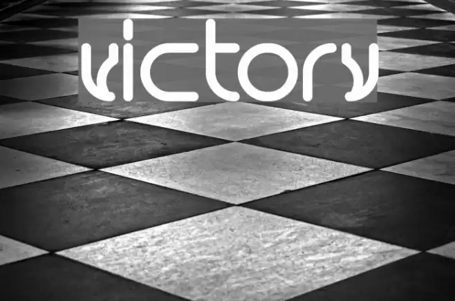 victory Font examples