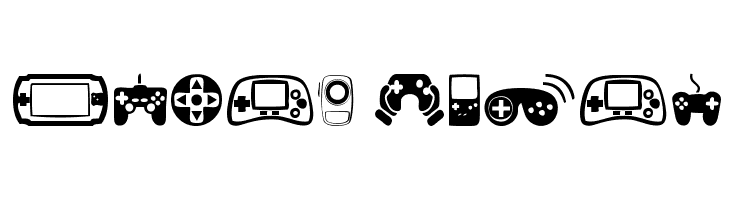 video games  Frei Schriftart Herunterladen