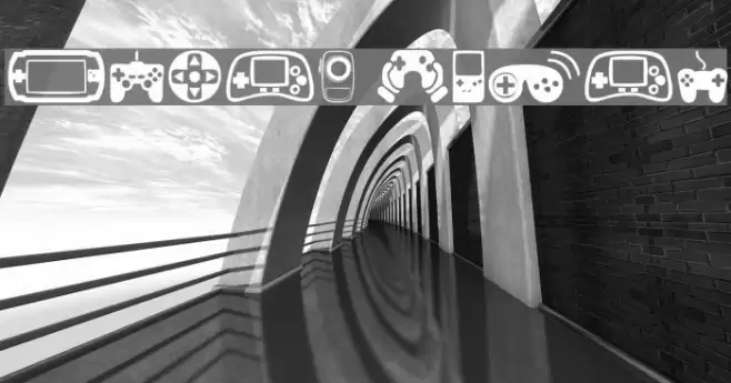 video games Font examples