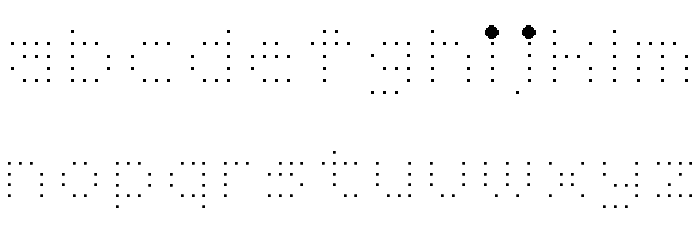 videobeast 80's Font LOWERCASE