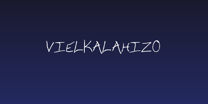 vielkalahizo Social Header
