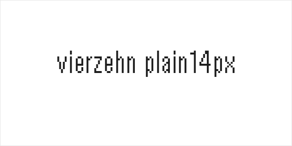 vierzehn  plain14px Logo