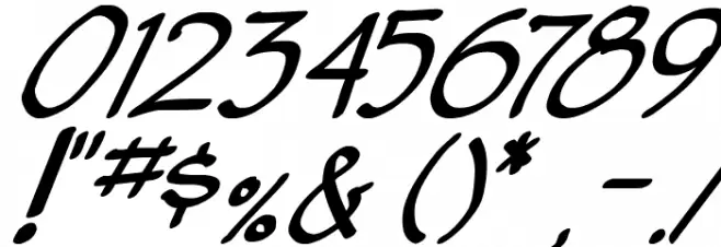 vigilante sidekick Italic Font OTHER CHARS