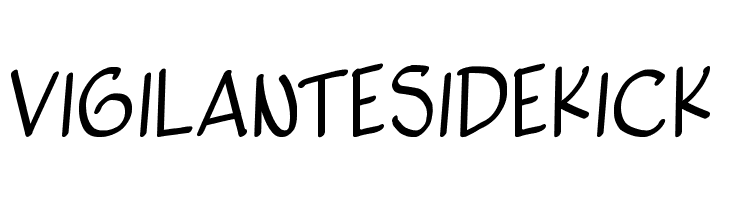 vigilante sidekick  Free Fonts Download