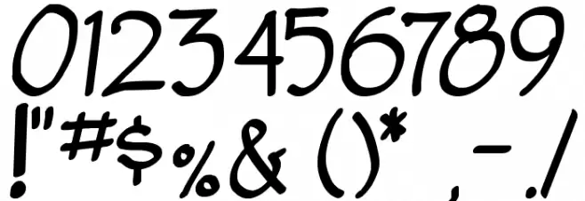 vigilante sidekick Font OTHER CHARS