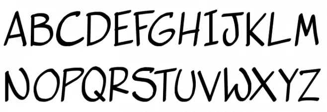 vigilante sidekick Caratteri MAIUSCOLE