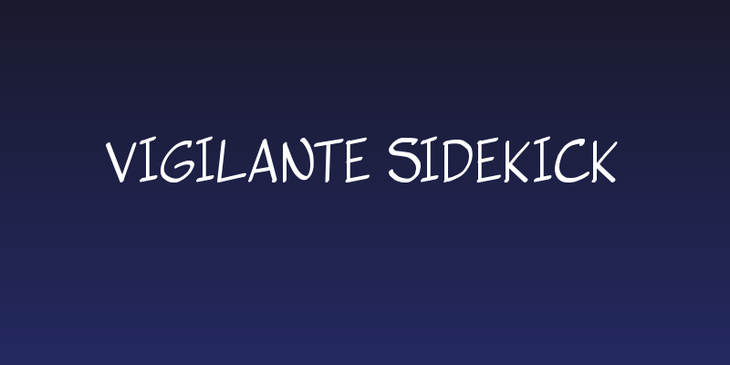 vigilante sidekick Social Header