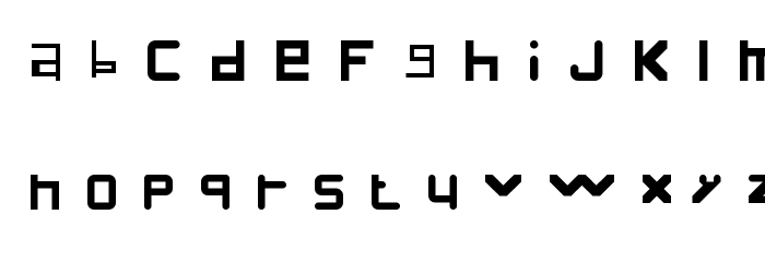 vinc Regular Font LOWERCASE