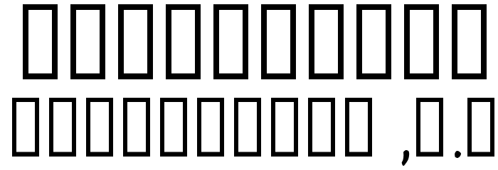 vinceHand II TRIAL Font OTHER CHARS