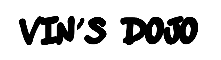 vin's dojo  Free Fonts Download