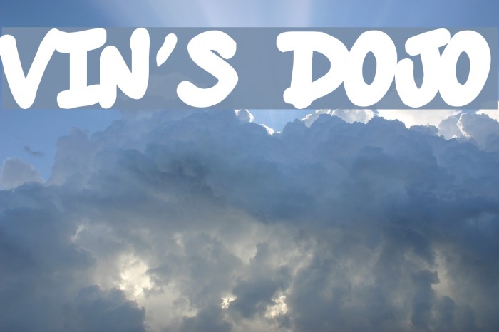 vin's dojo Font examples