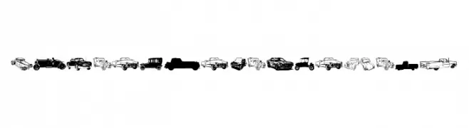 vintage auto cars tfb  Скачать бесплатные шрифты