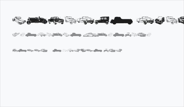 vintage auto cars tfb Business Card