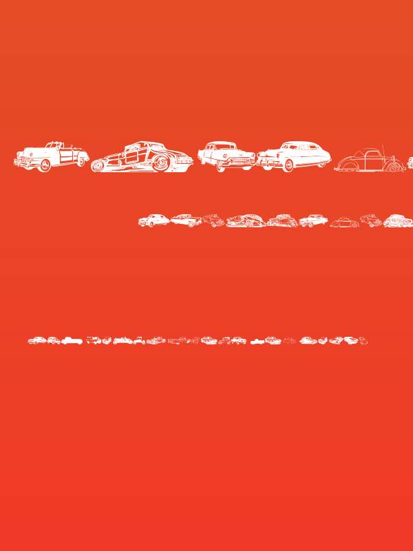 vintage auto cars tfb Poster