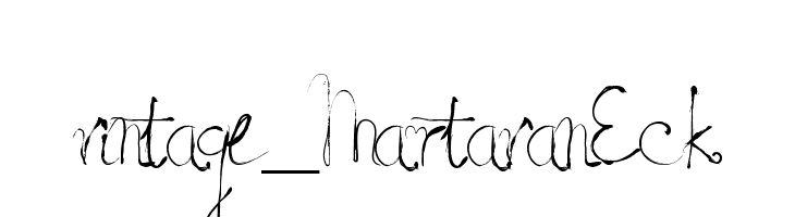 vintage_MartavanEck  Скачать бесплатные шрифты