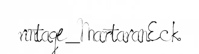 vintage_MartavanEck  Descarca Fonturi Gratis