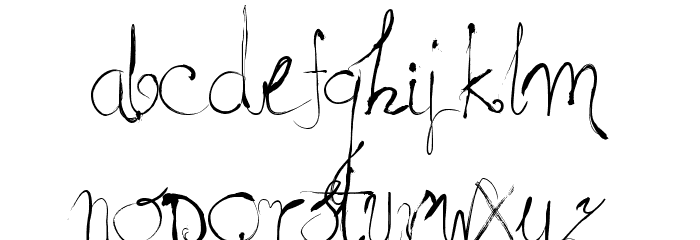 vintage_MartavanEck Font LOWERCASE