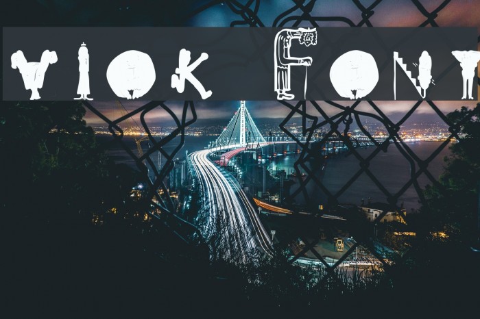 viok Font examples
