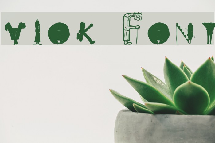 viok Font examples