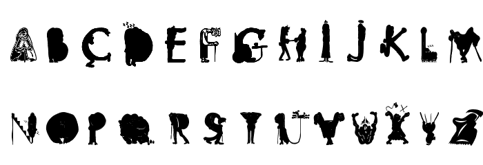viok Font LOWERCASE