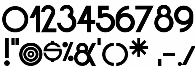 vipérine Font OTHER CHARS