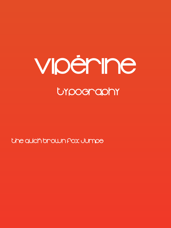 vipérine Poster