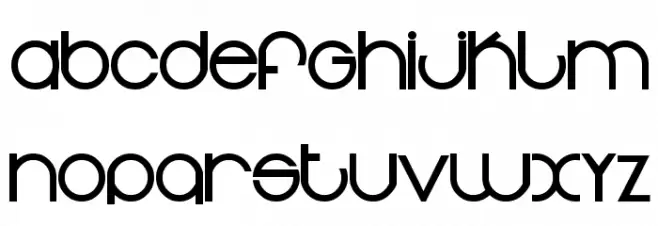 vipérine Schriftart Kleinbuchstaben