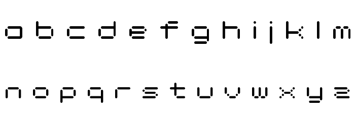virale Regular Font LOWERCASE