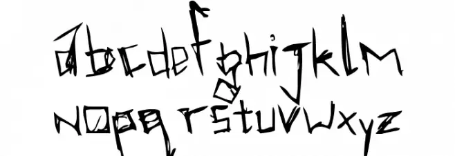 virmeen t'kirrrl Caratteri MINUSCOLO