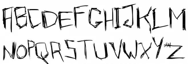 virmeen tkirrrl Schriftart Groß