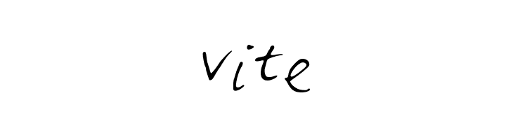 vite  免费字体下载
