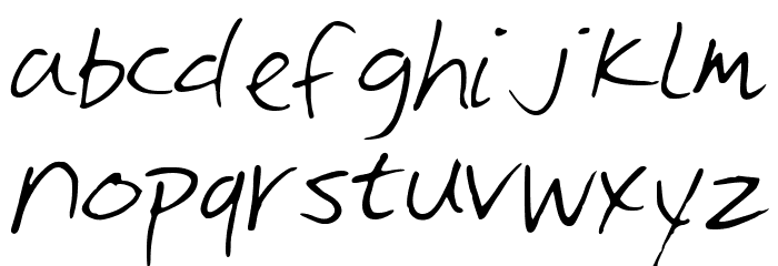 vite Font LOWERCASE
