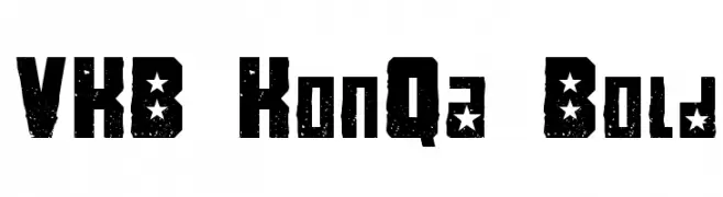 VKB KonQa Bold  baixar fontes gratis