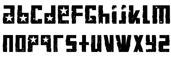 VKB KonQa Bold Font LOWERCASE