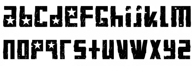 VKB KonQa Bold Schriftart Kleinbuchstaben