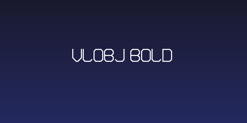 VLOBJ Bold Social Header
