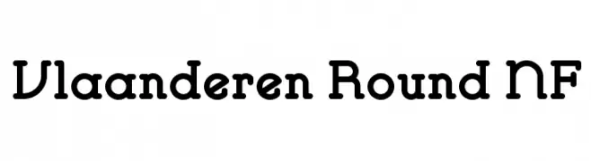 Vlaanderen Round NF  font caratteri gratis