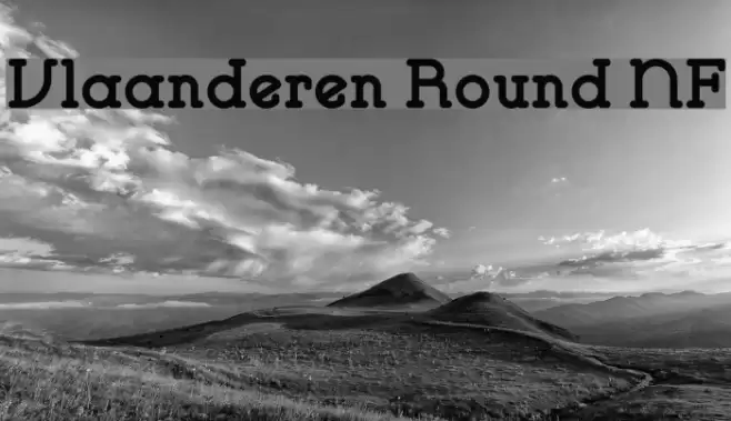 Vlaanderen Round NF Font examples