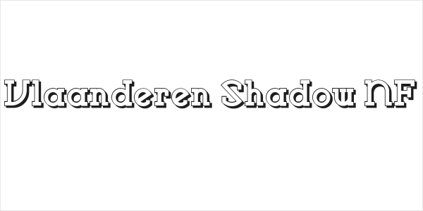 Vlaanderen Shadow NF Logo