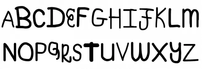 Vlaanderen Schriftart Groß