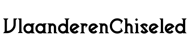 VlaanderenChiseled  Free Fonts Download