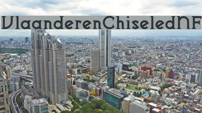 VlaanderenChiseledNF Font examples