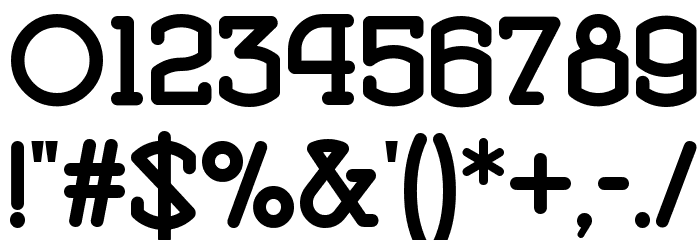 VlaanderenRoundNF Font OTHER CHARS