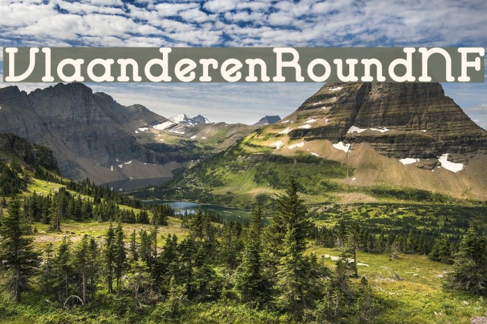 VlaanderenRoundNF Font examples