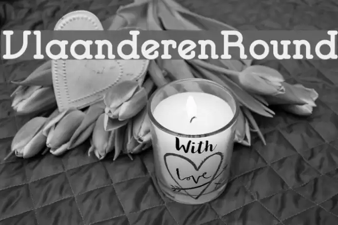 VlaanderenRound Font examples