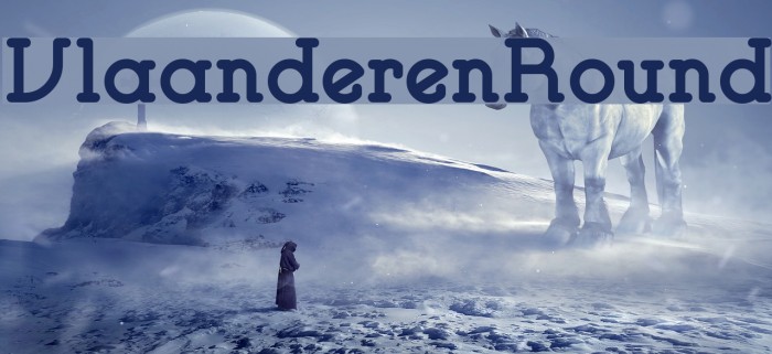 VlaanderenRound Font examples